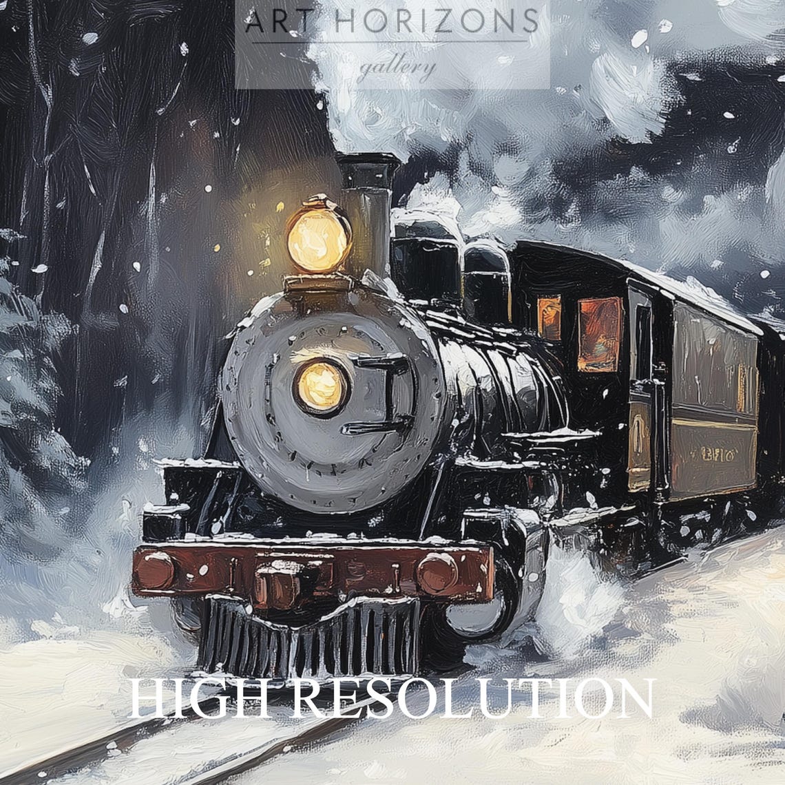 Train Station Wall Art Print Vintage Decor Railway Home Decoration Train Lover Gift Nostalgic Poster Art Ready To Frame Print A113 - Image 3