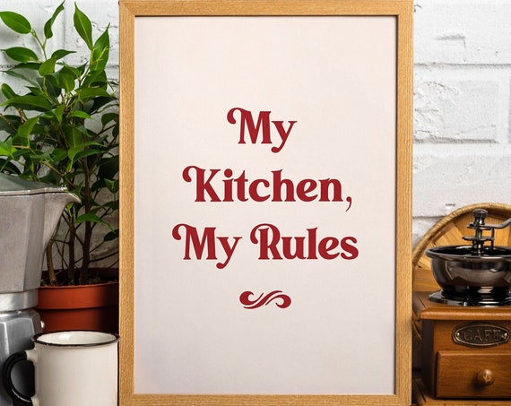 Home Decor Wall Art Typography Kitchen Print Inspirational Art Kitchen Decor Kitchen Art Print Wall Decor Kitchen Sign Farmhouse Wall Art
