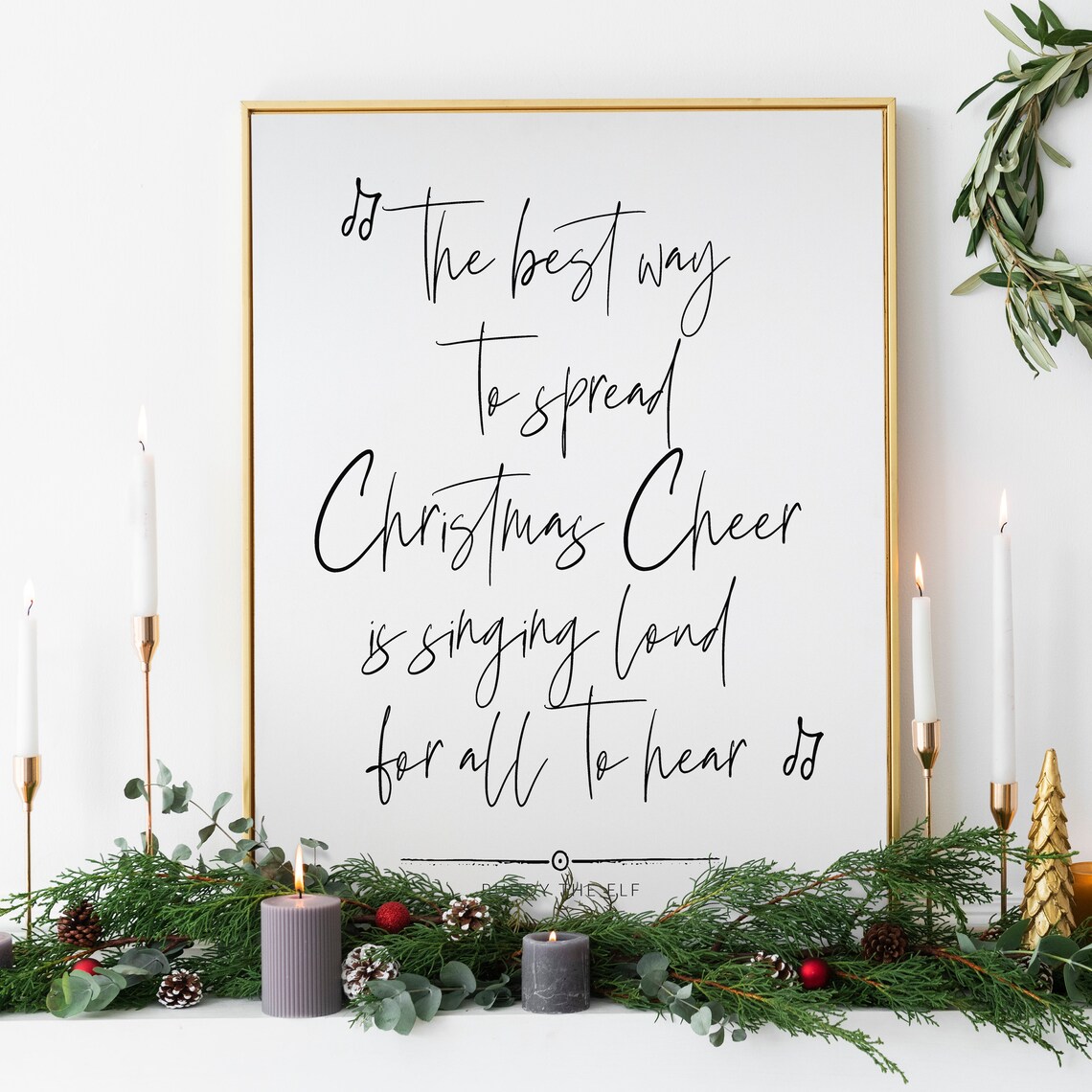 Funny Christmas Prints, Seasonal Christmas Quotes - Image 2