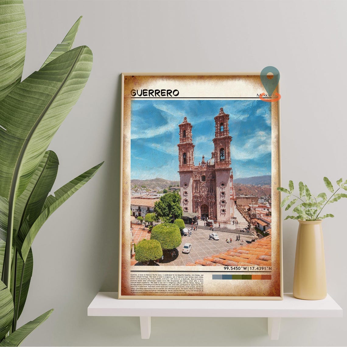 Guerrero Print Guerrero Wall Art Guerrero Poster Guerrero Photo Guerrero Poster Print Guerrero Mexico Guerrero Travel Poster - Image 5