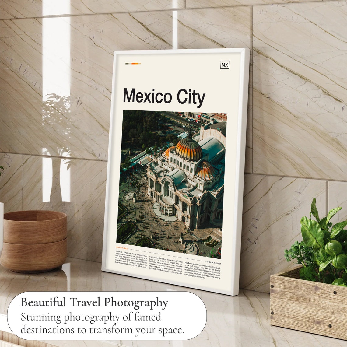 Mexico City Print Mexico City Poster Mexico City Wall Art Mexico City Art Print Mexico City Photo Mexico Print Mexico Poster Mexico Art - Image 4