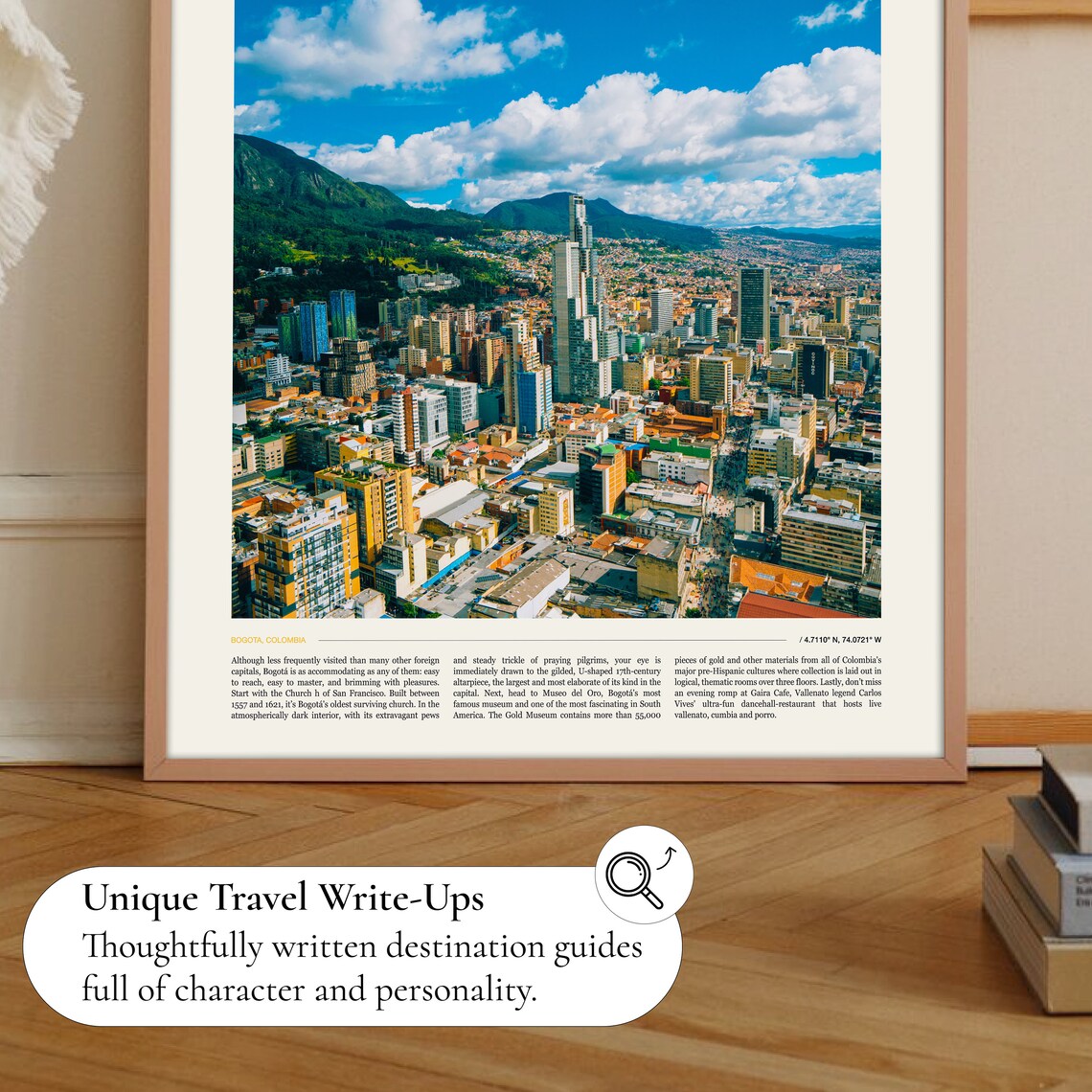 Bogota Colombia Wall Art Print - Image 2