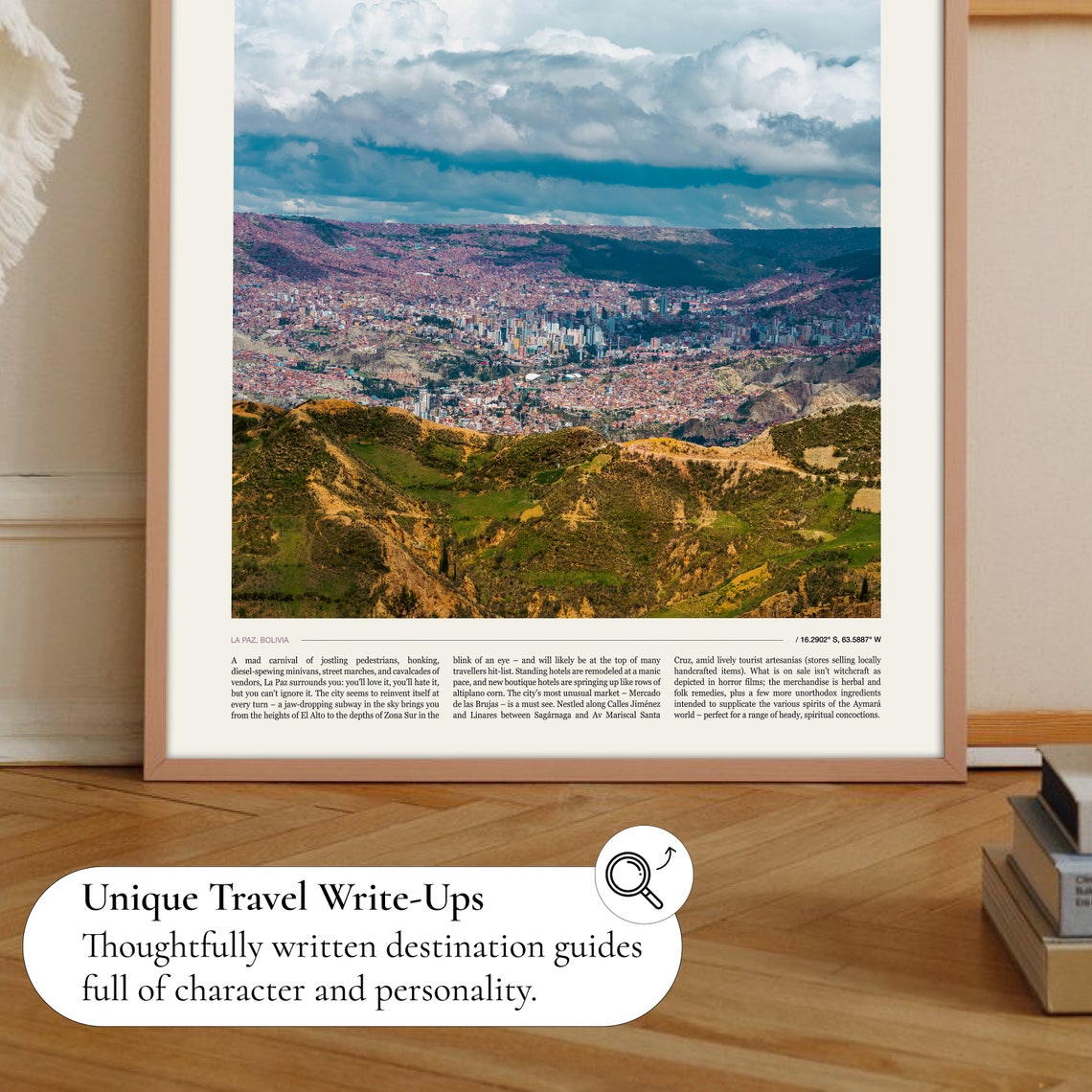 La Paz Print La Paz Poster La Paz Wall Art La Paz Art Print La Paz Artwork La Paz Photo Bolivia Print Bolivia Poster Bolivia Wall Art - Image 2
