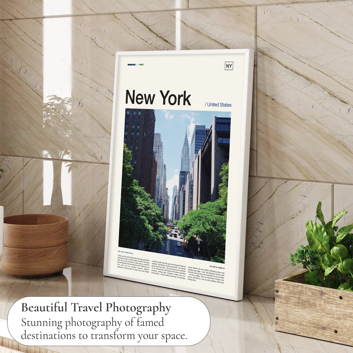 New York Manhattan Poster Print - Image 4
