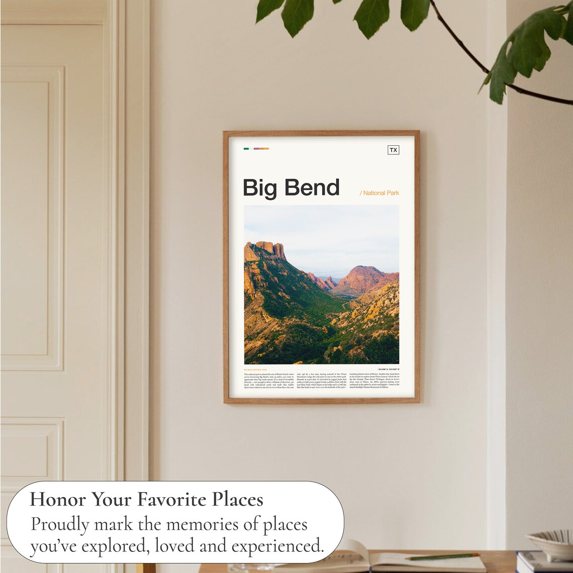 Big Bend National Park Travel Poster - Image 5