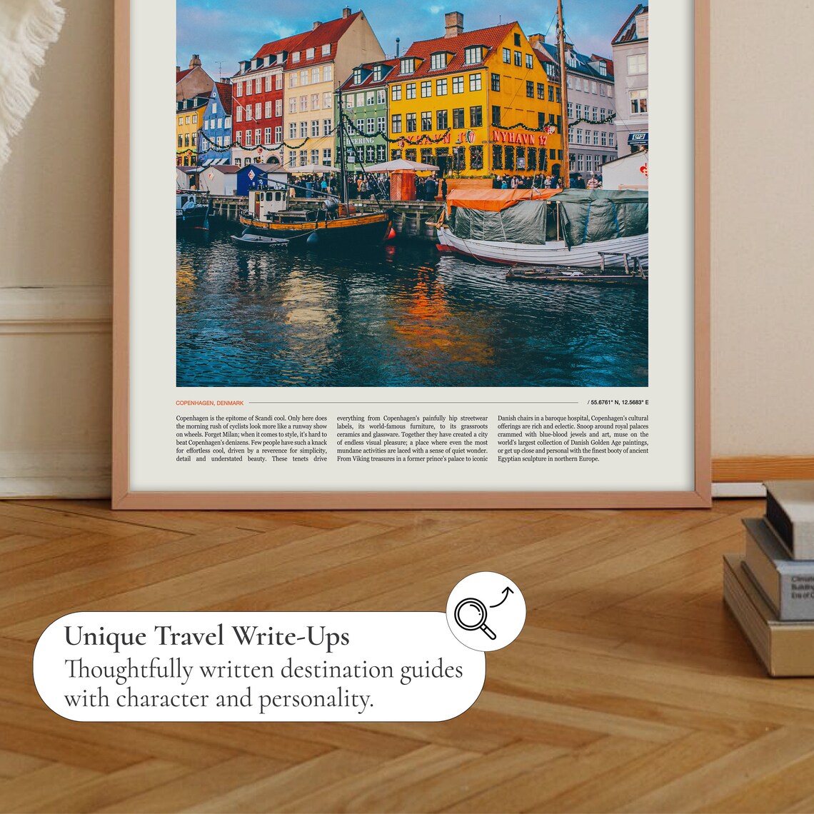 Copenhagen Travel Poster, Denmark City View - Image 2