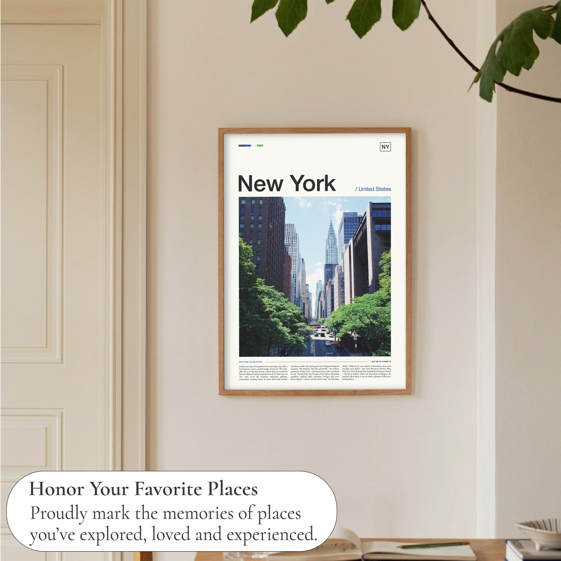 New York Manhattan Poster Print - Image 5