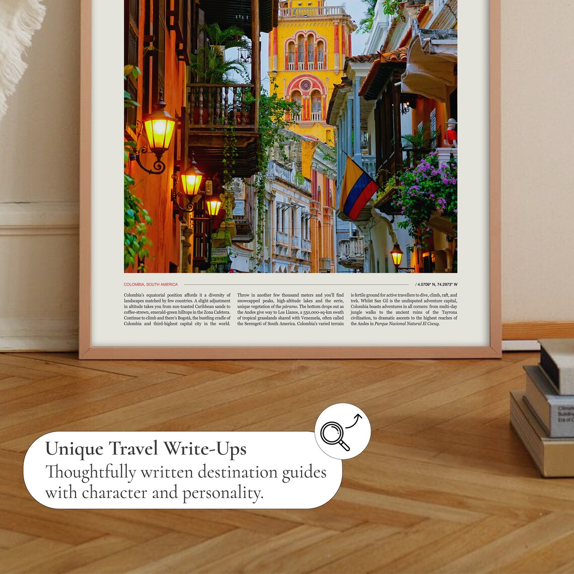 Colombia Travel Poster, Latin America Wall Art - Image 2