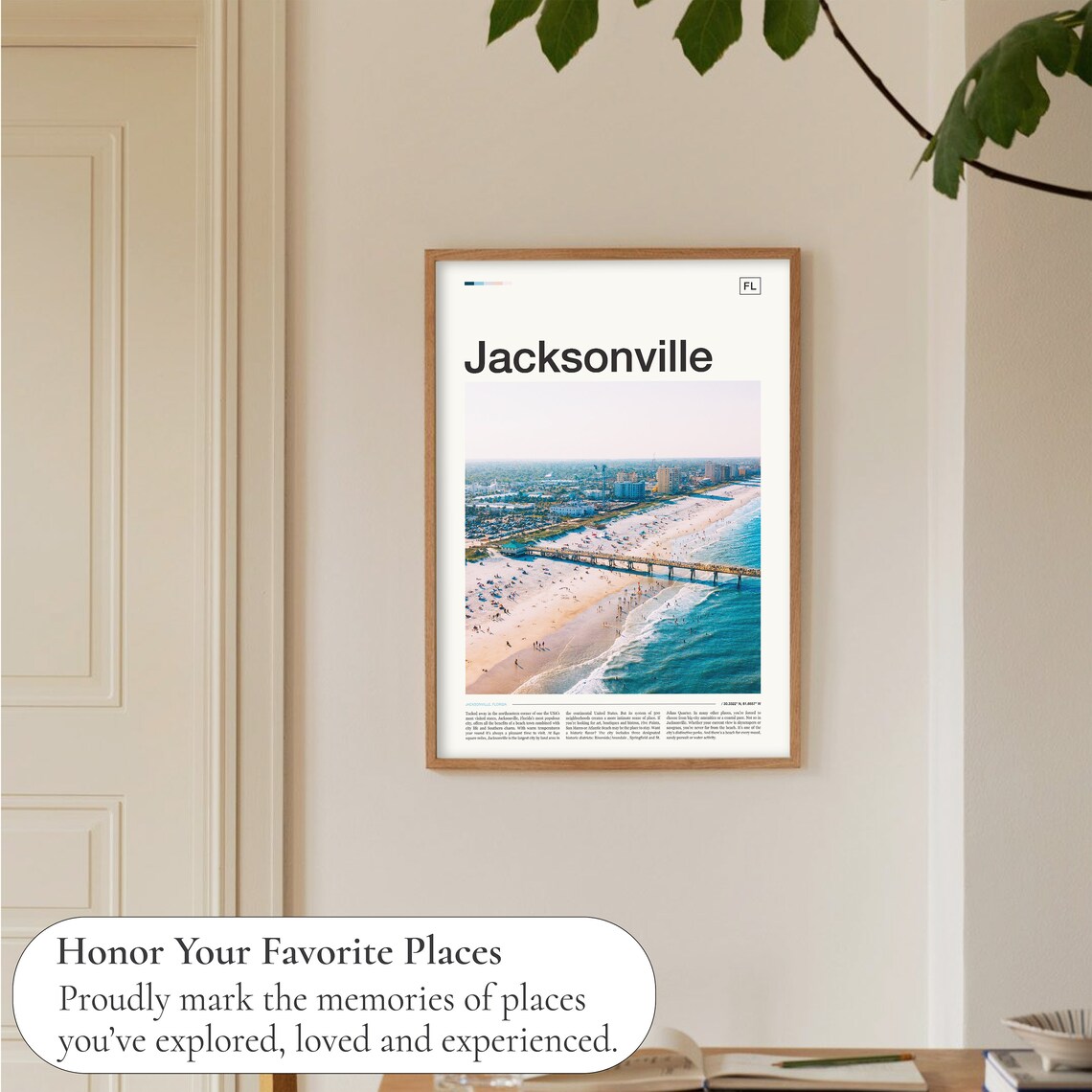 Jacksonville Travel Poster, Jacksonville Florida - Image 5