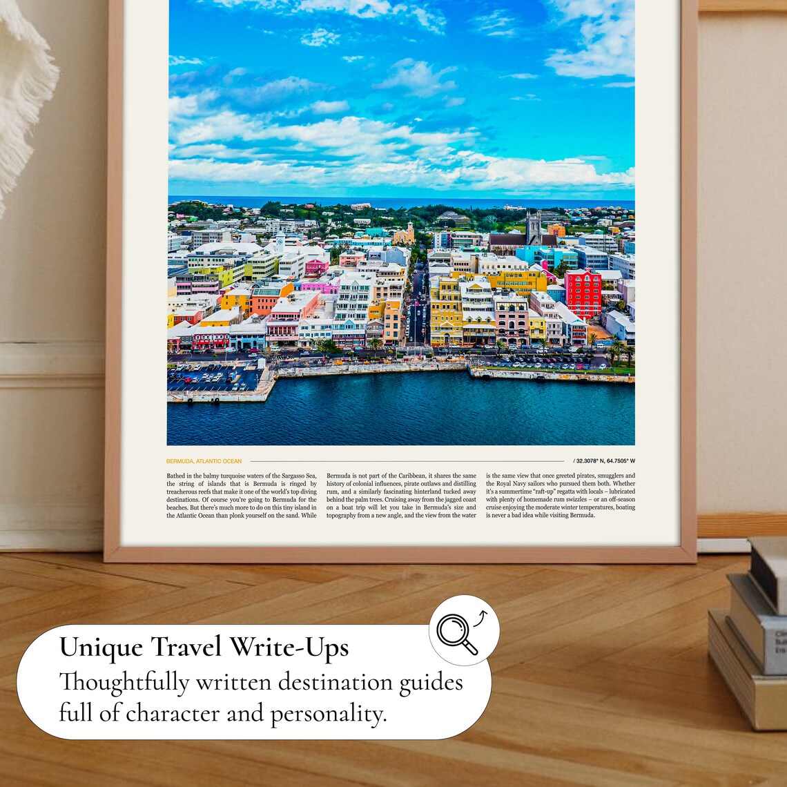 Bermuda Travel Poster, Place-Inspired Art Print - Image 2