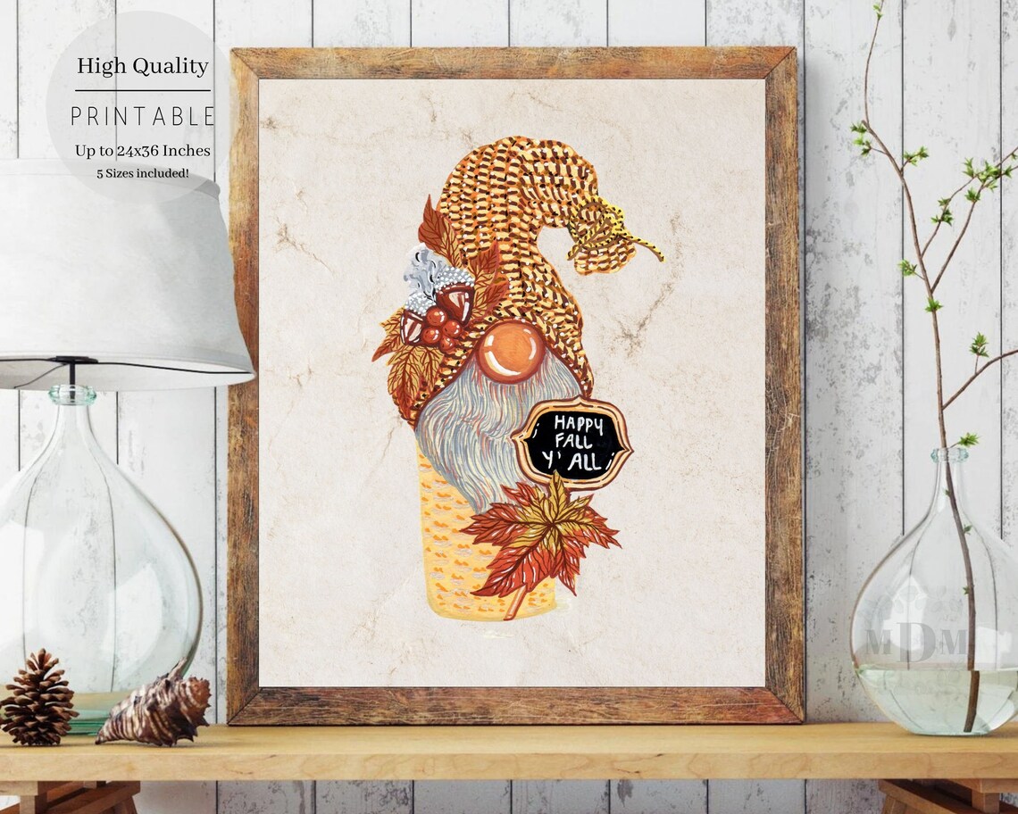 Happy Fall Yall Quote, Modern Farmhouse Decor - Image 5