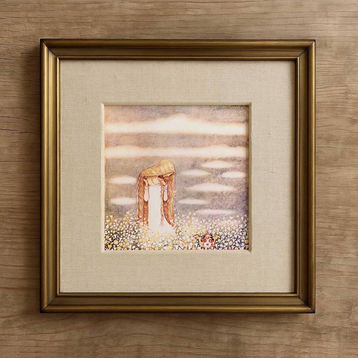 Princess Tuvstarr by John Bauer, Whimsical Art Print