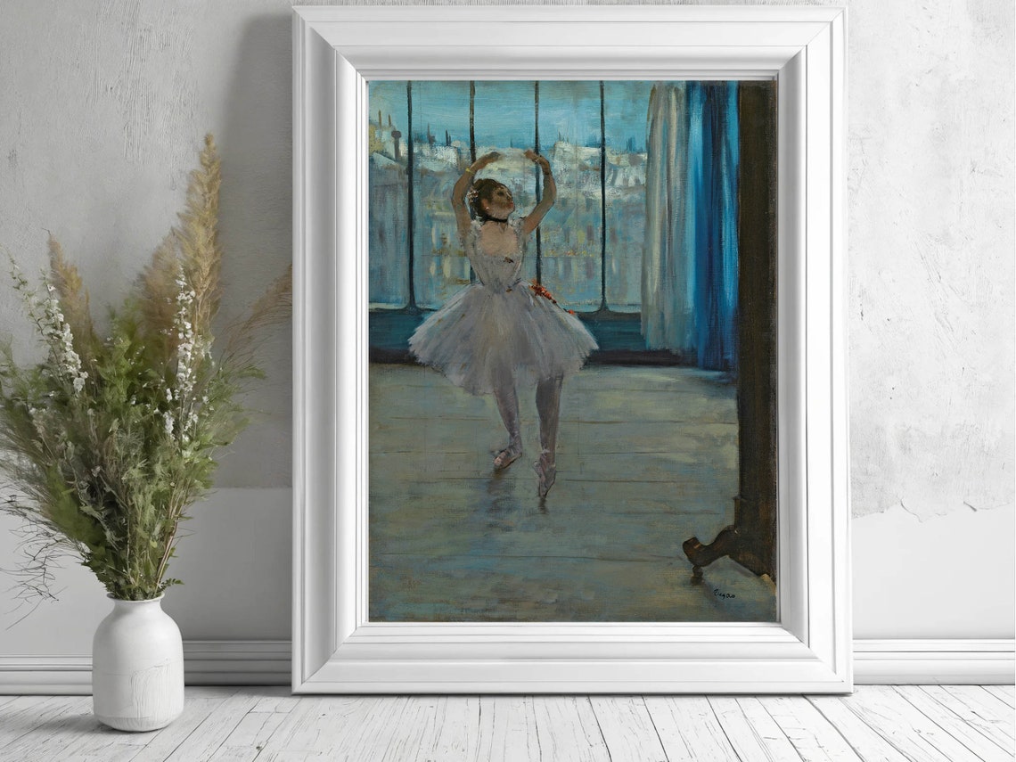 Edgar Degas Dancer in Front of a Window Ballerina Ballet Poster - Image 4