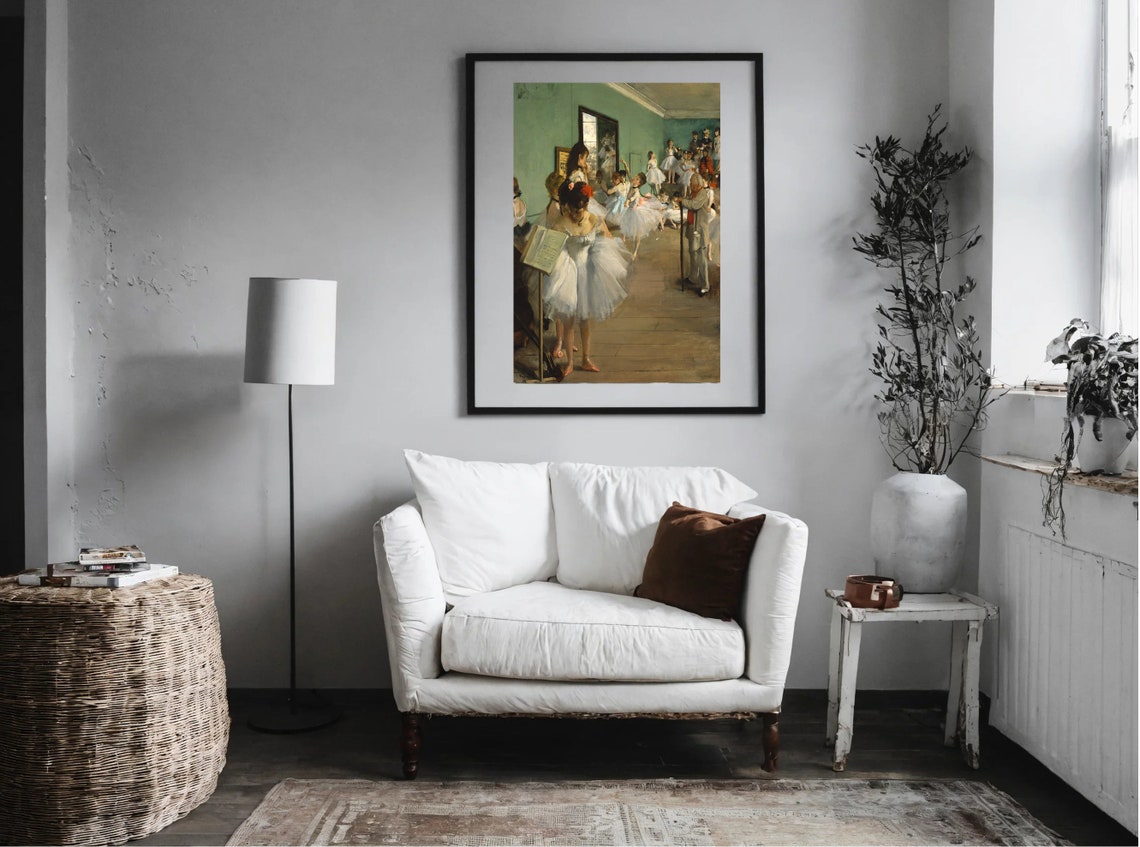 Edgar Degas Dance Class Ballet Dancers Impressionist Rehearsal Poster - Image 7