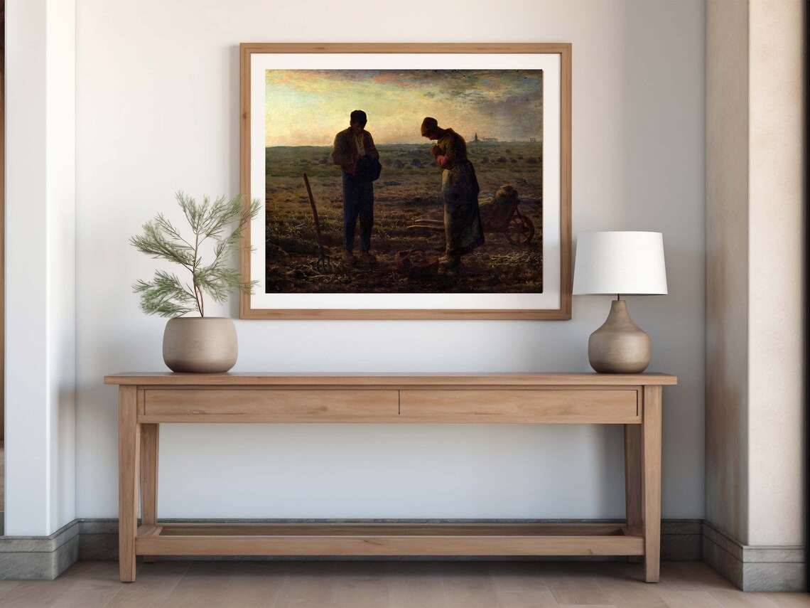 Jean Millet The Angelus Vintage Art Print - Image 7