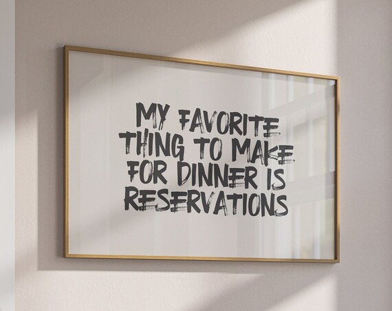 Downtown Girl Aesthetic Kitchen Art Print