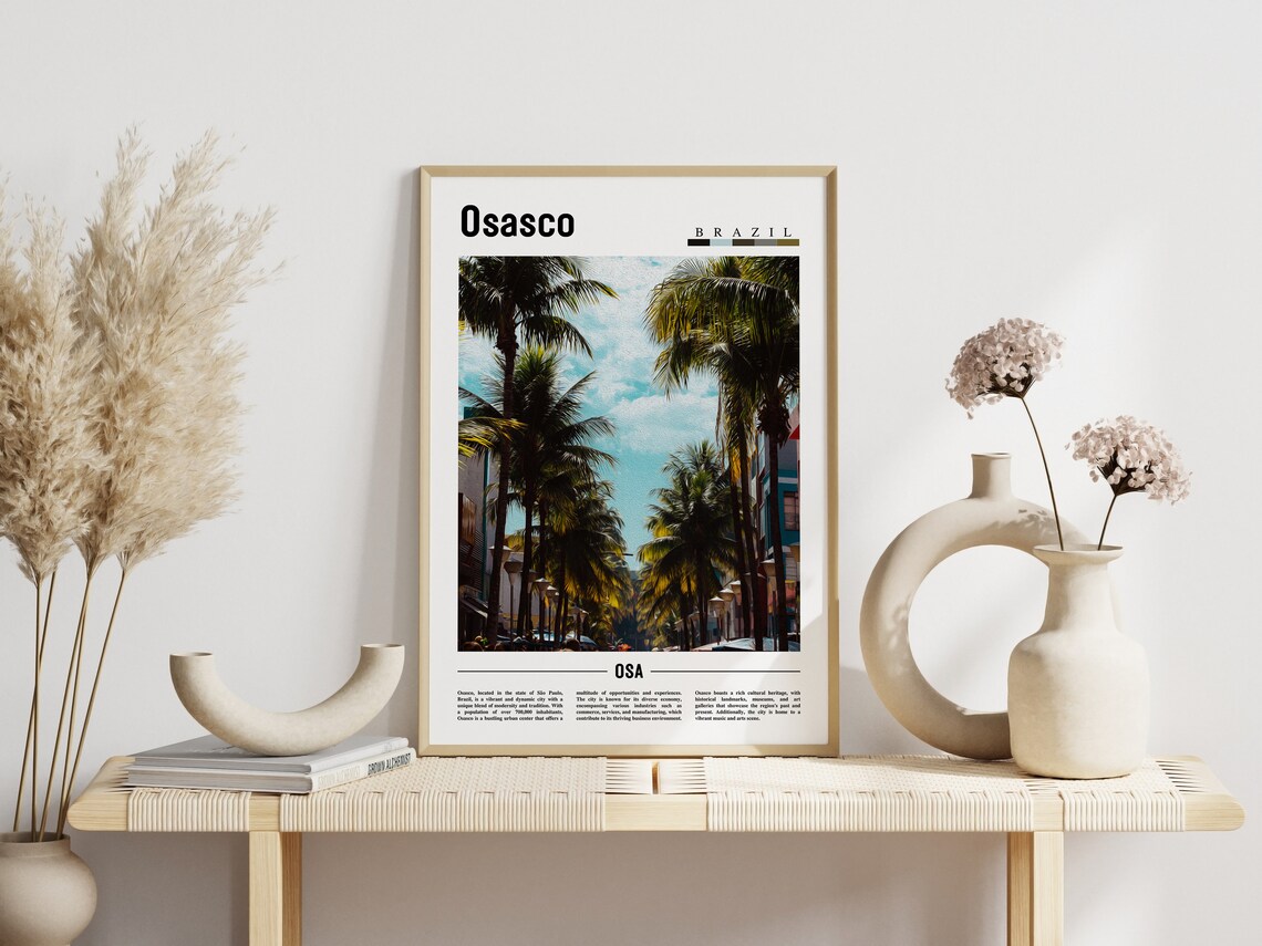 Osasco Travel Poster, South America Place - Image 6