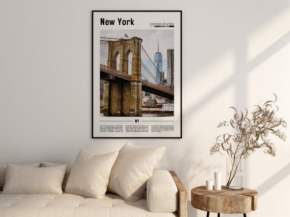 New York Poster New York Print New York Wall Art Ny Photo Ny Poster Ny Print New York Photo Travel Poster - Image 2