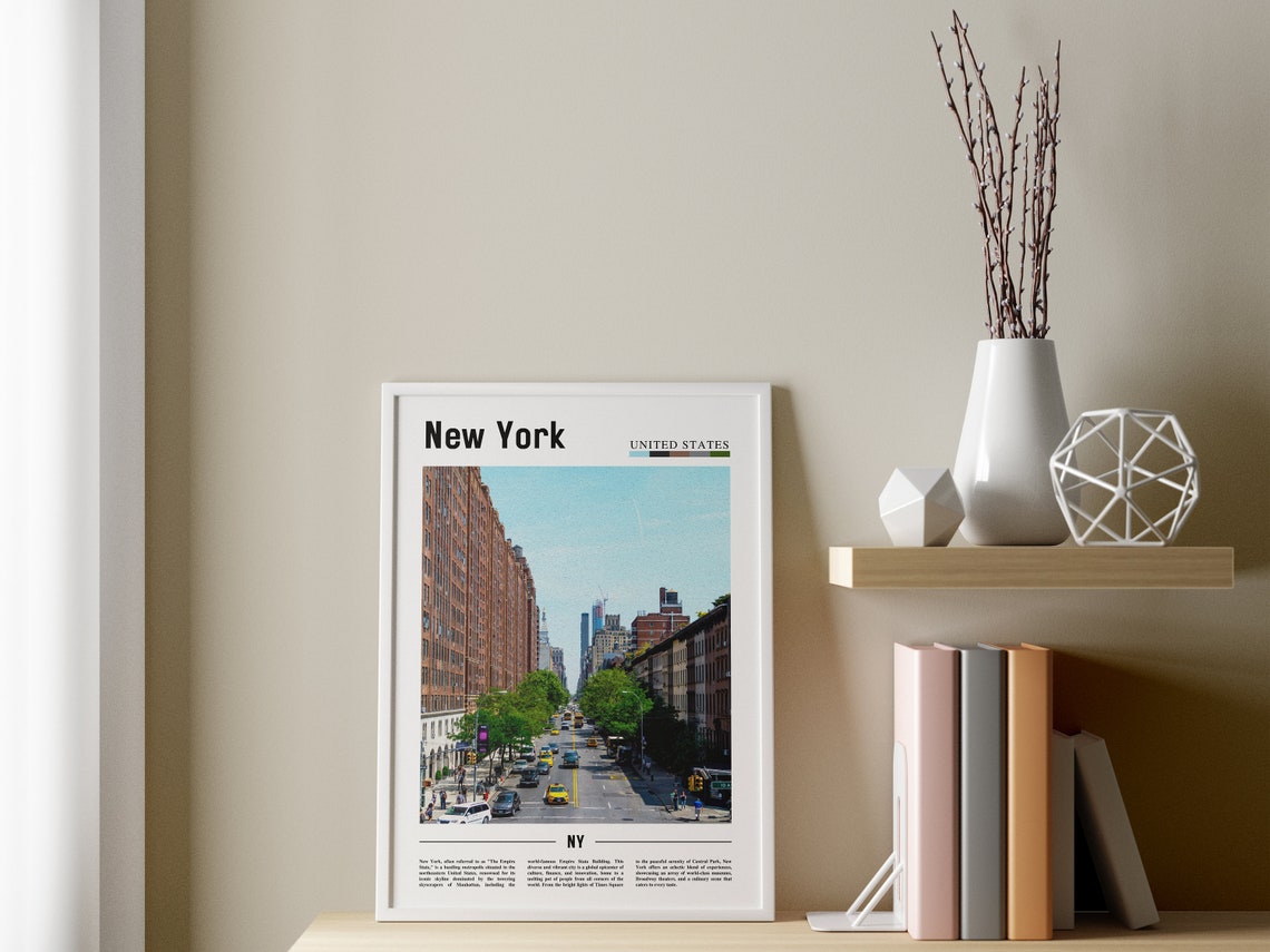 New York Travel Poster - Image 3