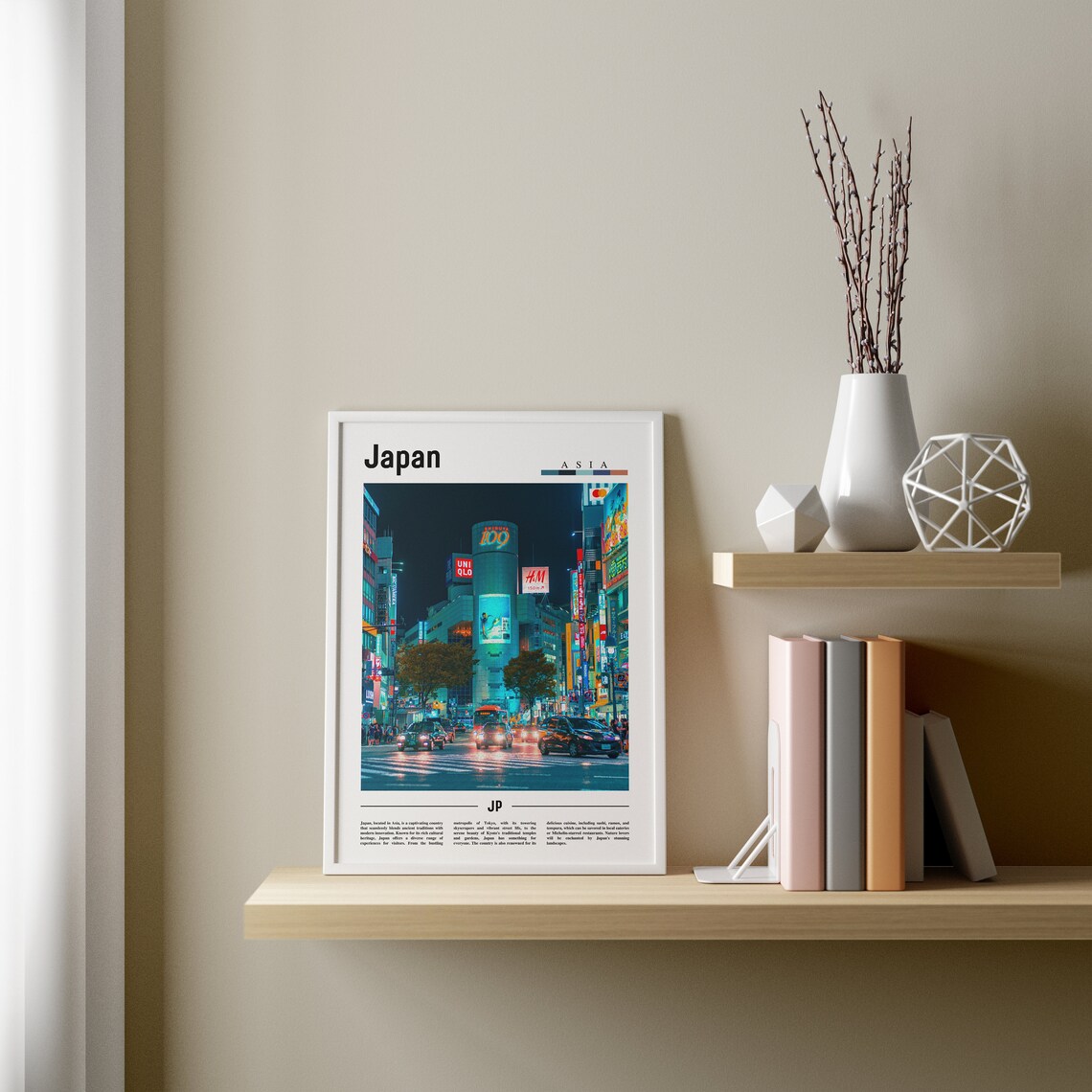 Japan Minimal Travel Poster, Asia Wall Art - Image 3