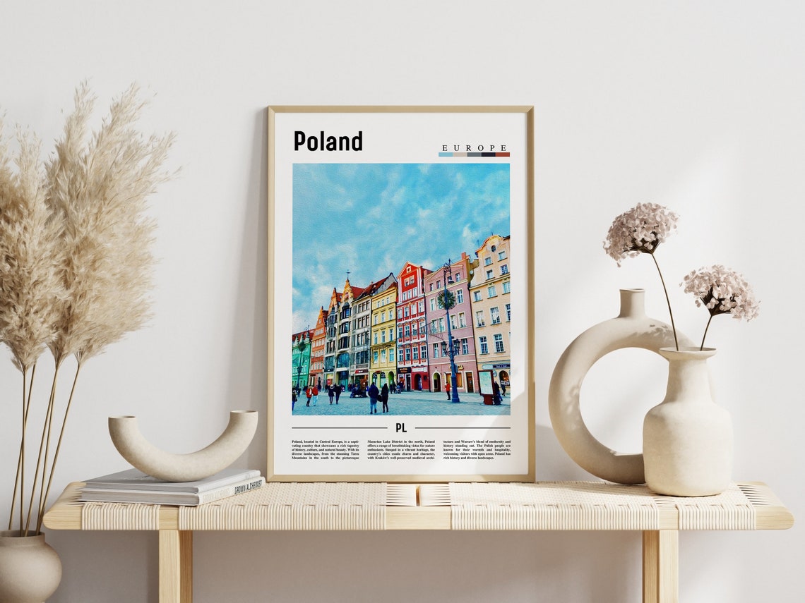 Poland Poster Poland Print Poland Wall Art Europe Photo Europe Poster Europe Print Travel Poster - Image 6
