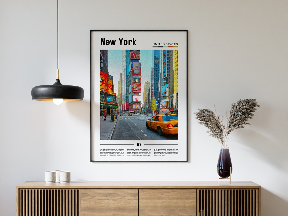 New York Poster New York Print New York Wall Art Ny Photo Ny Poster Ny Print New York Photo Travel Poster - Image 4