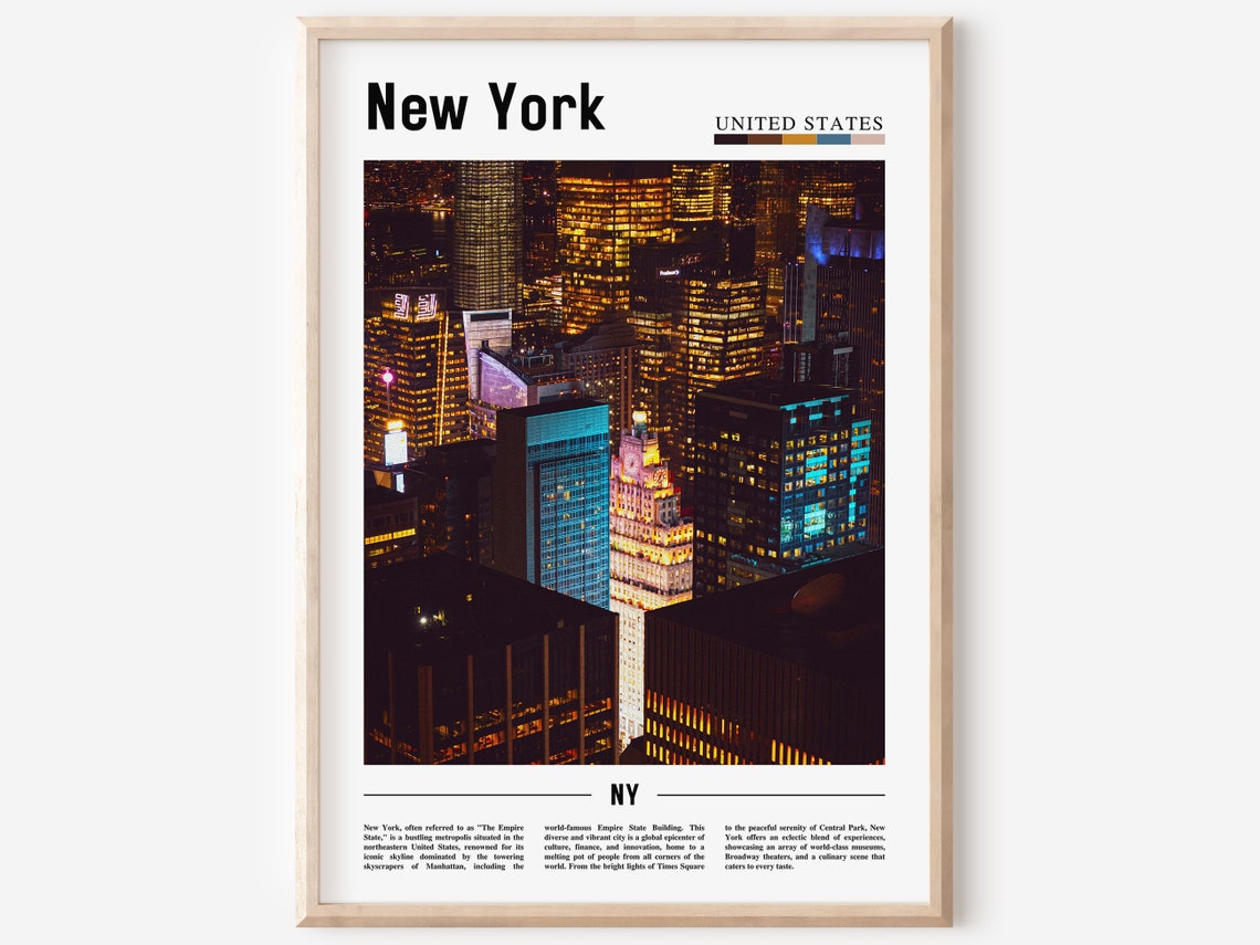 New York Poster New York Print New York Wall Art Ny Photo Ny Poster Ny Print New York Photo Travel Poster