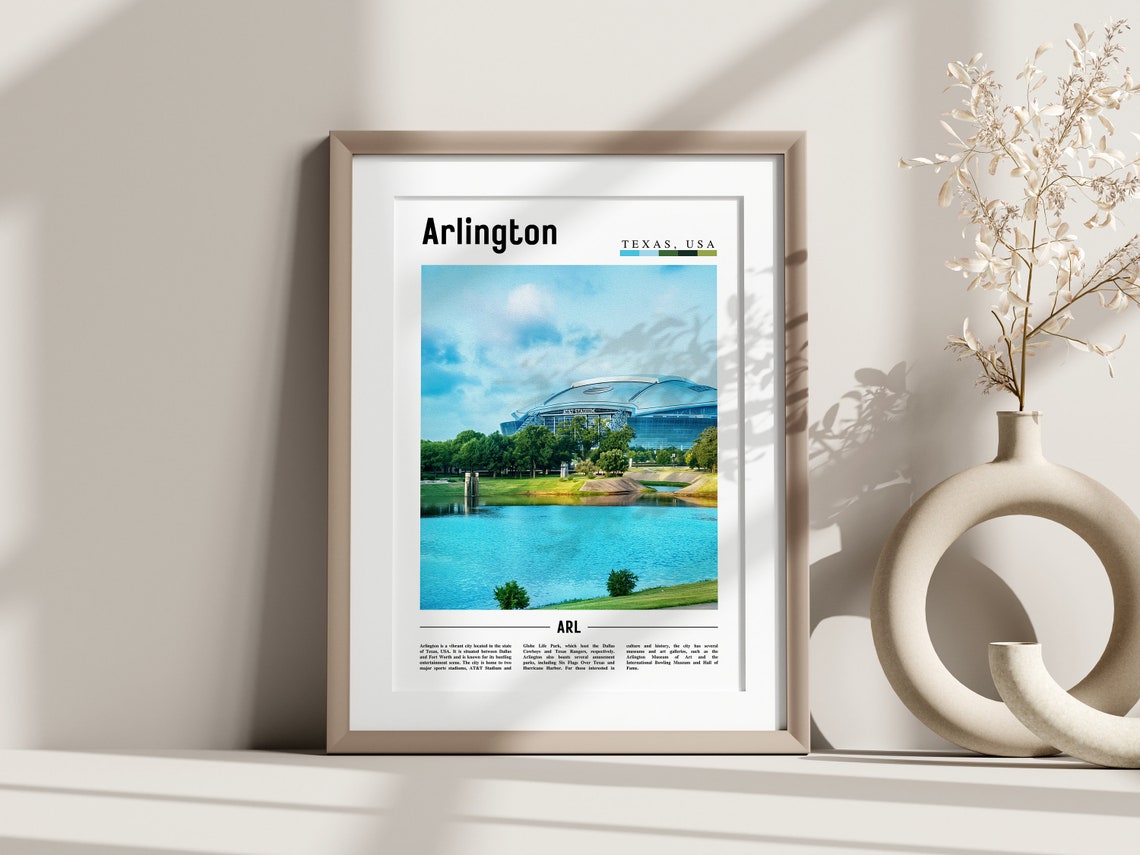 Arlington Poster Arlington Print Arlington Wall Art United States Photo United States Poster United States Print - Image 2