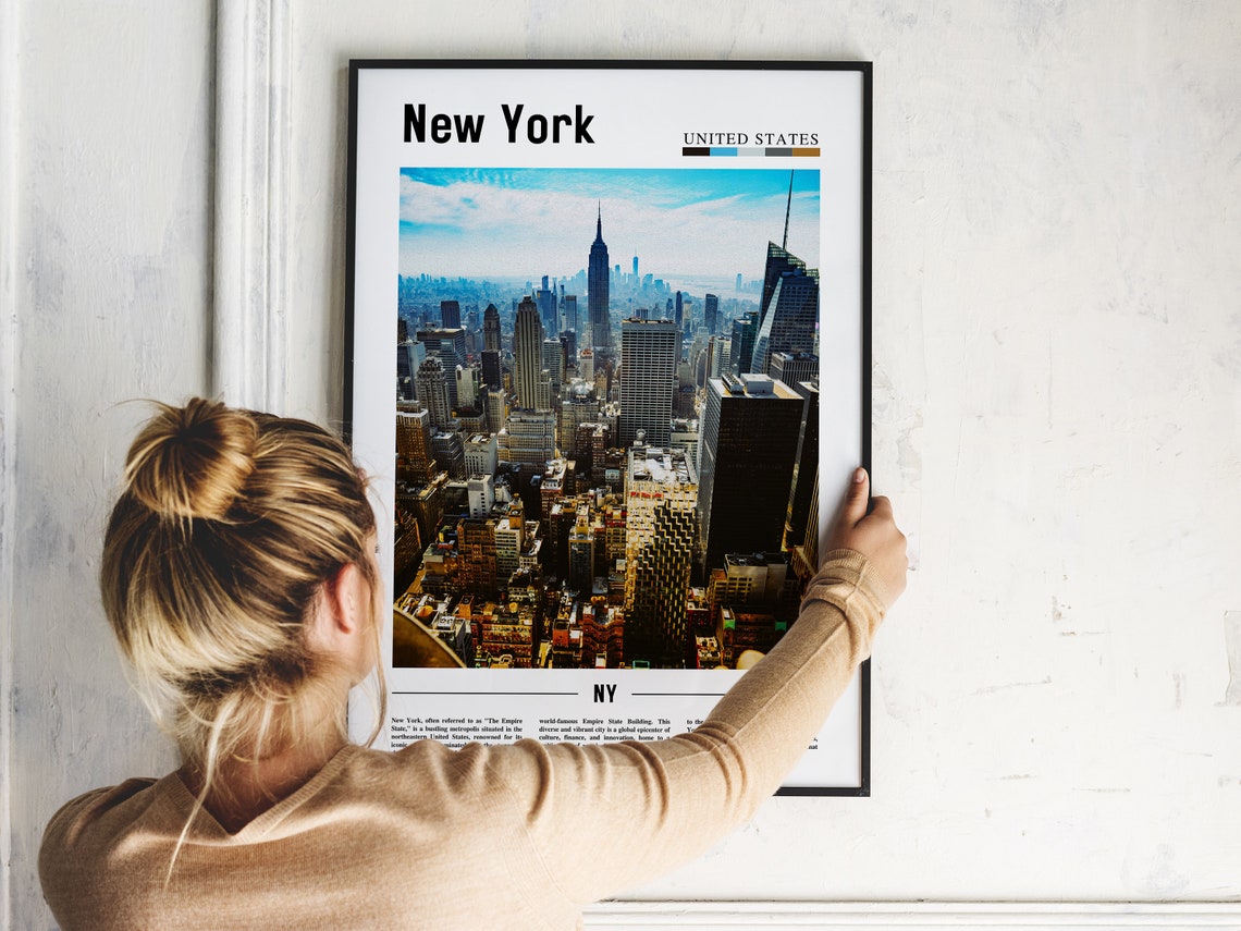 New York Poster New York Print New York Wall Art Ny Photo Ny Poster Ny Print New York Photo Travel Poster - Image 5