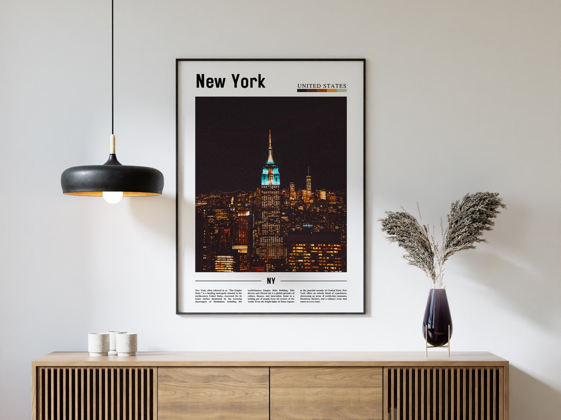 New York Poster New York Print New York Wall Art Ny Photo Ny Poster Ny Print New York Photo Travel Poster - Image 4