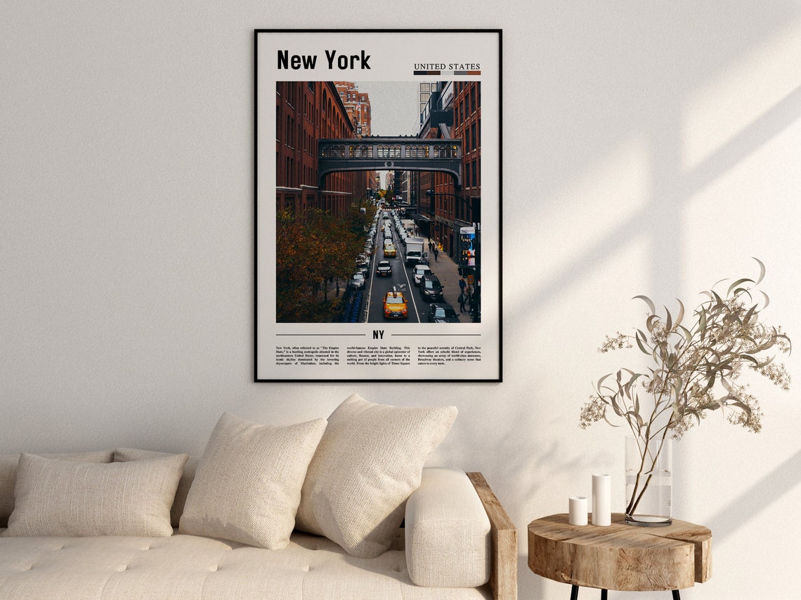 New York Poster New York Print New York Wall Art Ny Photo Ny Poster Ny Print New York Photo Travel Poster - Image 2
