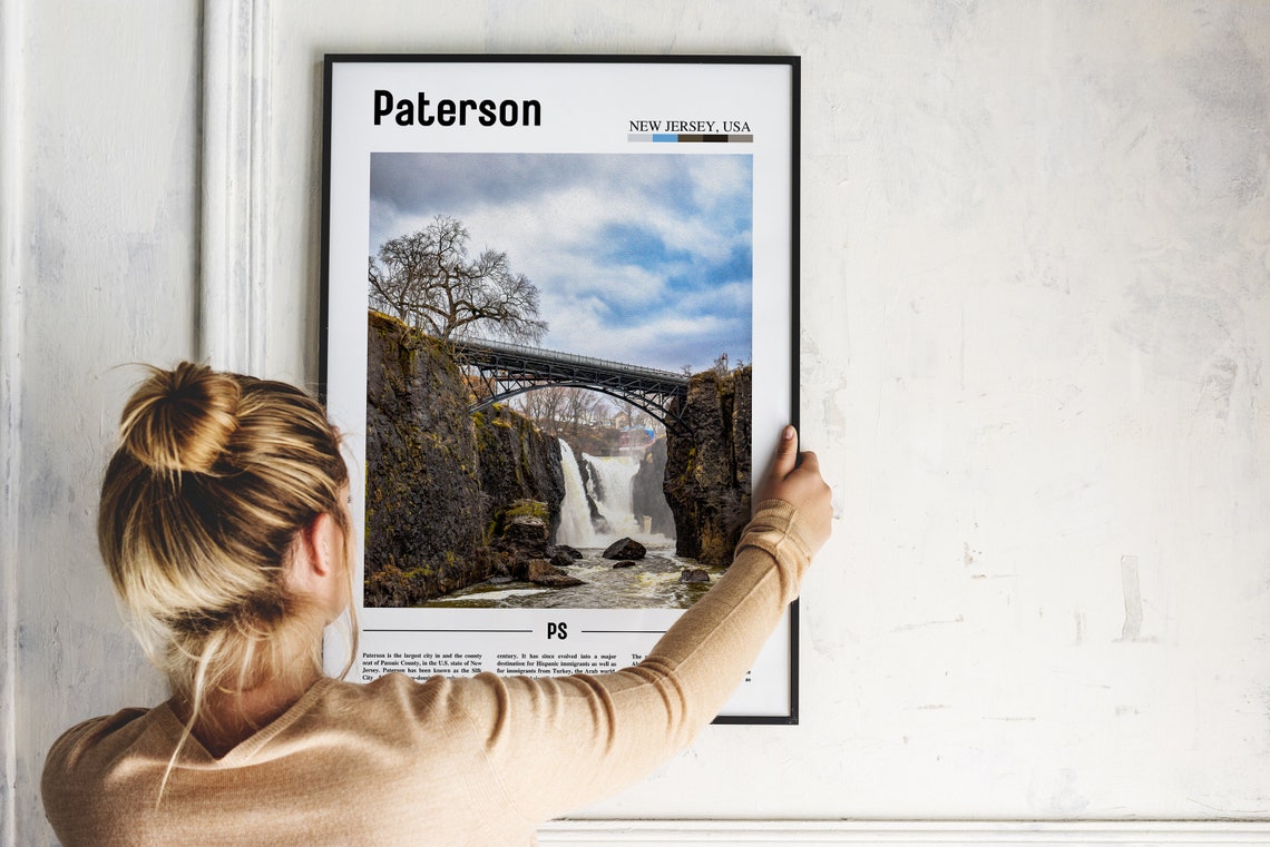 Paterson Poster Paterson Print Paterson Wall Art United States Photo United States Poster United States Print - Image 4