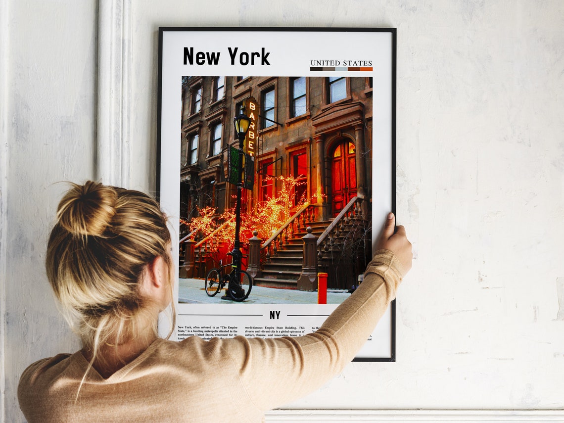 New York Poster New York Print New York Wall Art Ny Photo Ny Poster Ny Print New York Photo Travel Poster - Image 5