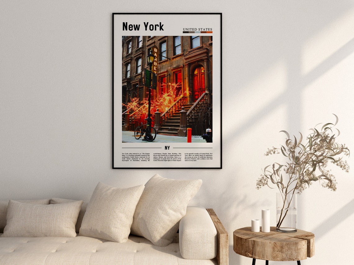 New York Poster New York Print New York Wall Art Ny Photo Ny Poster Ny Print New York Photo Travel Poster - Image 2
