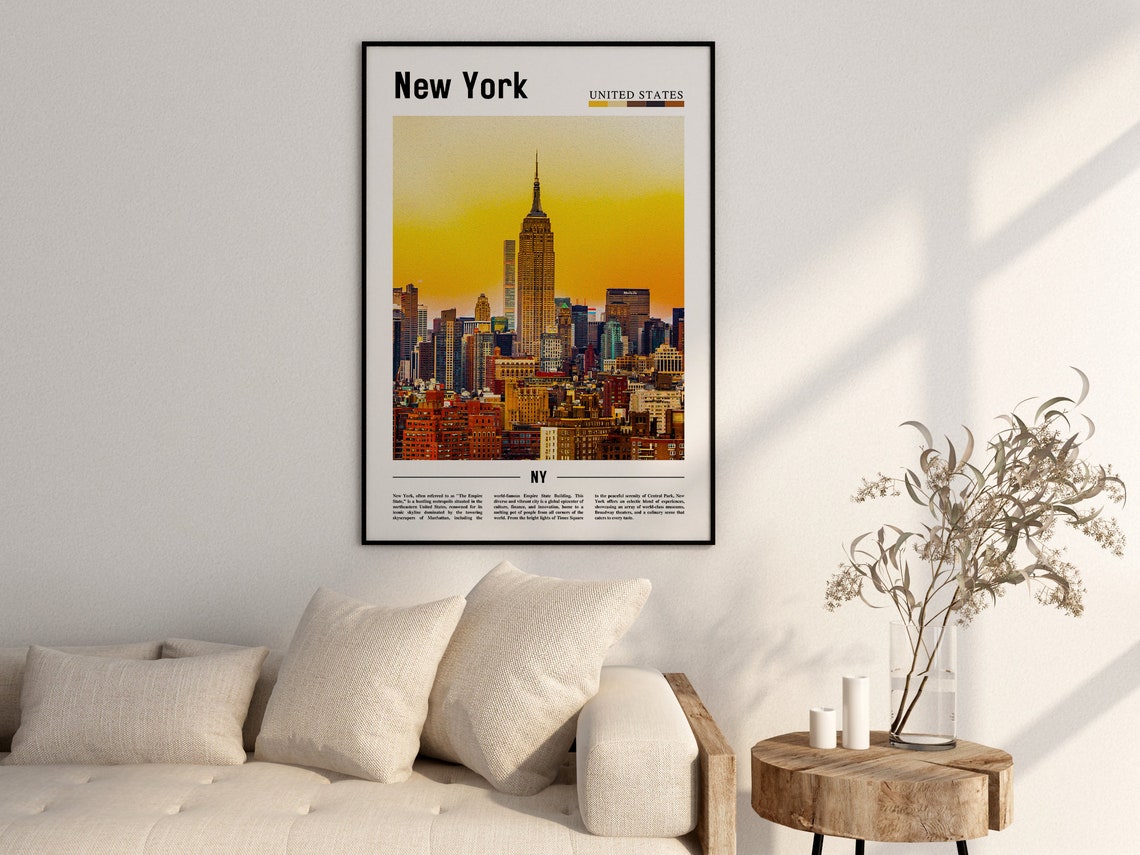 New York Poster New York Print New York Wall Art Ny Photo Ny Poster Ny Print New York Photo Travel Poster - Image 2