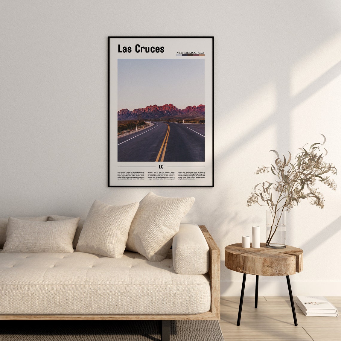 Las Cruces Poster Las Cruces Print Las Cruces Wall Art United States Photo United States Poster United States Print - Image 2