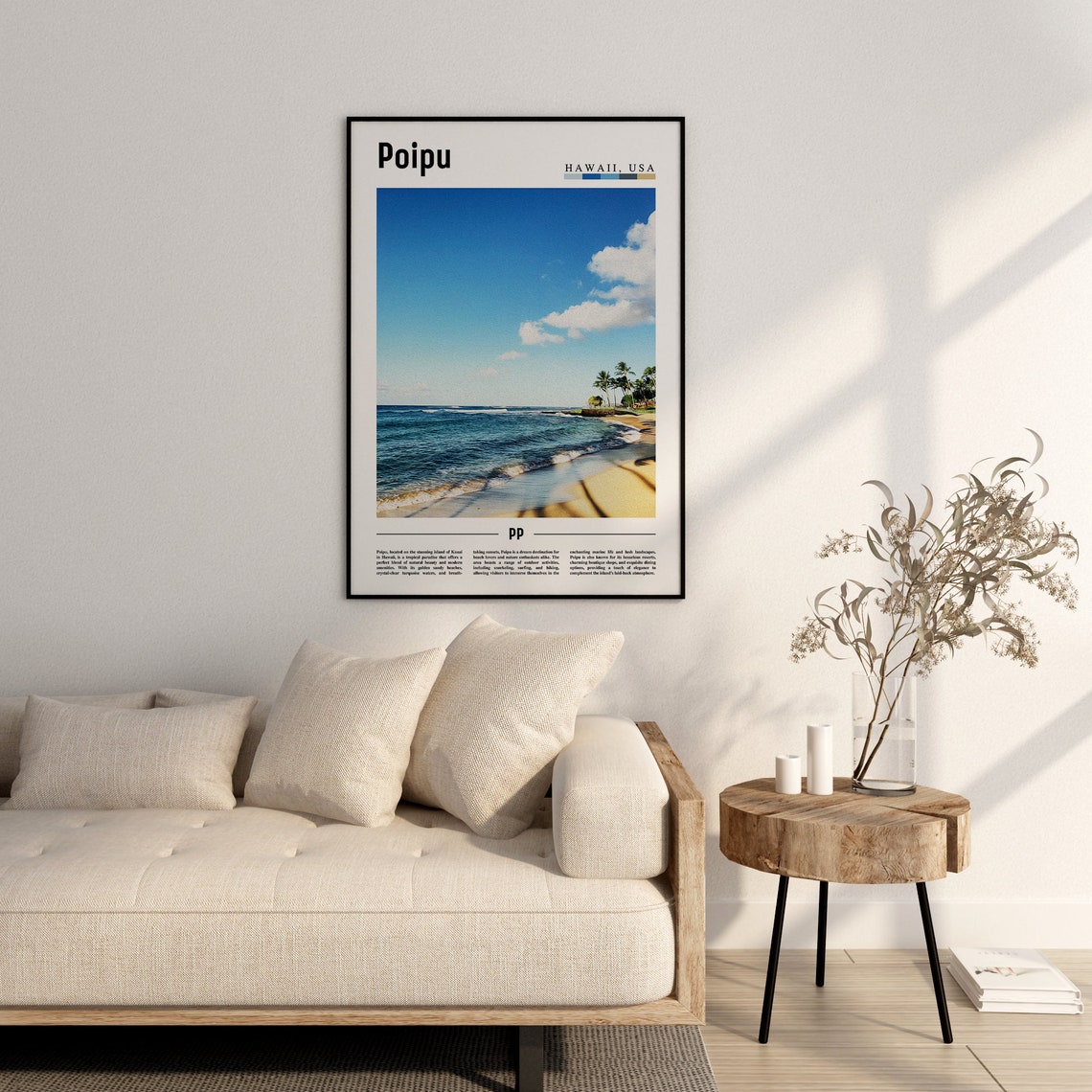 Poipu Poster Poipu Print Poipu Wall Art United States Photo United States Poster United States Print - Image 2