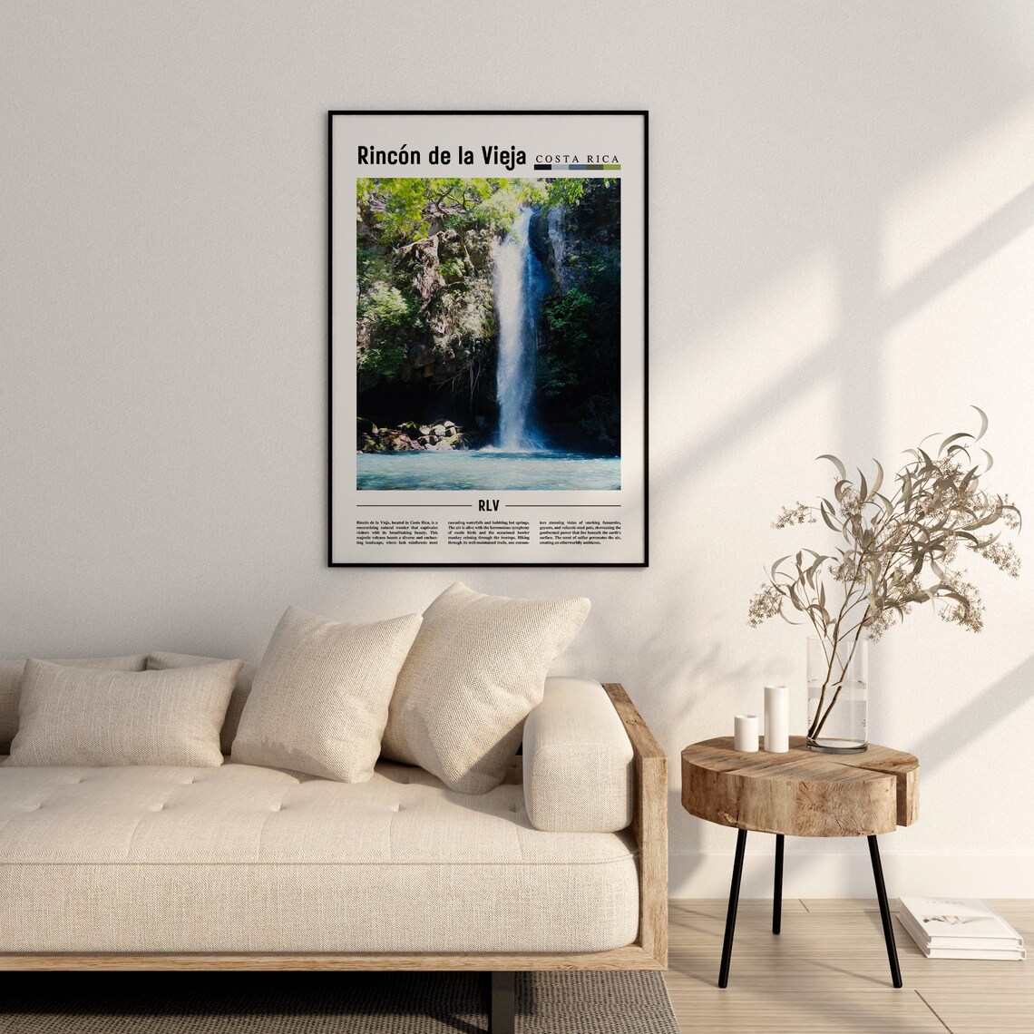 Rincn De La Vieja, Minimal Travel Poster - Image 2