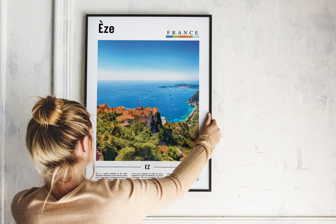 Ze Print Ze Poster Ze Wall Art Oil Painting Poster Colorful City Print City Artwork Travel Artwork Travel Wall Art - Image 4