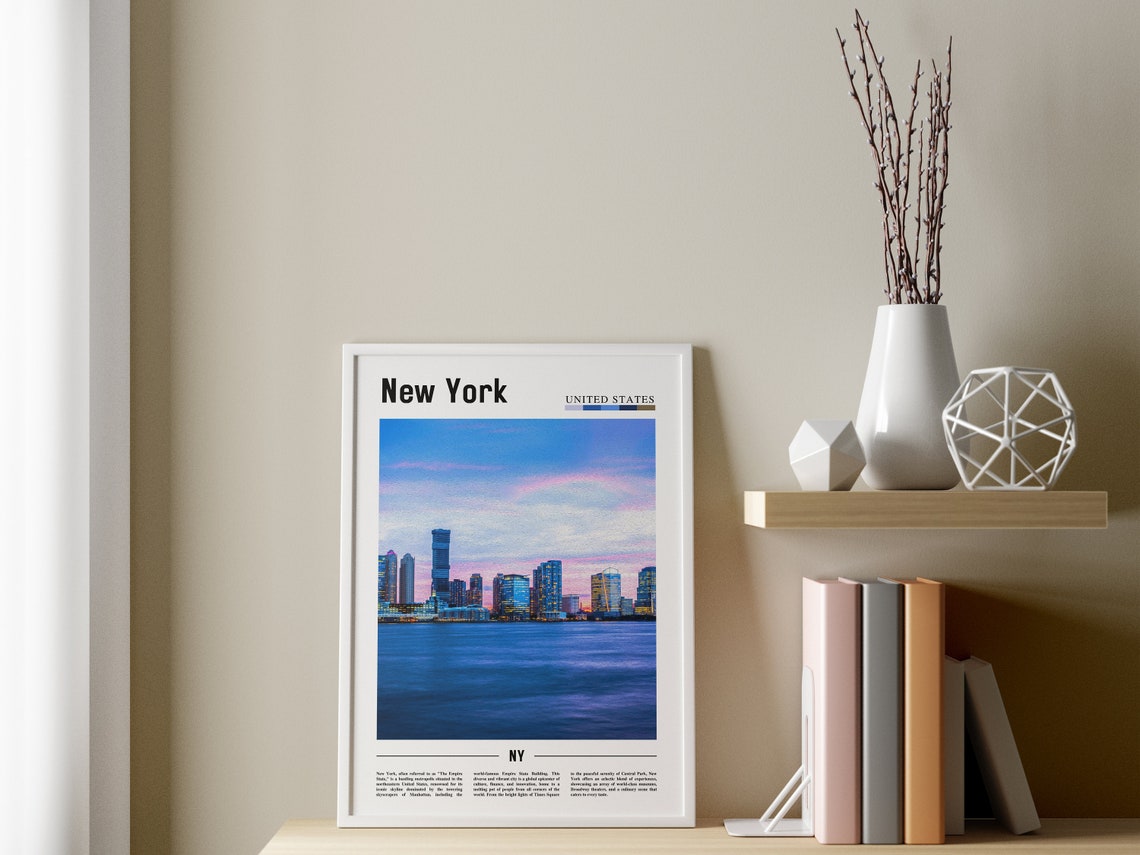 New York Poster New York Print New York Wall Art Ny Photo Ny Poster Ny Print New York Photo Travel Poster - Image 3
