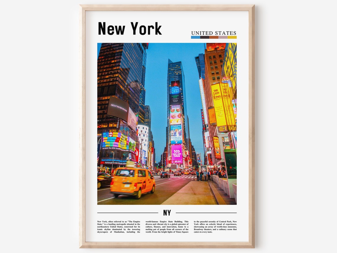 New York Poster New York Print New York Wall Art Ny Photo Ny Poster Ny Print New York Photo Travel Poster