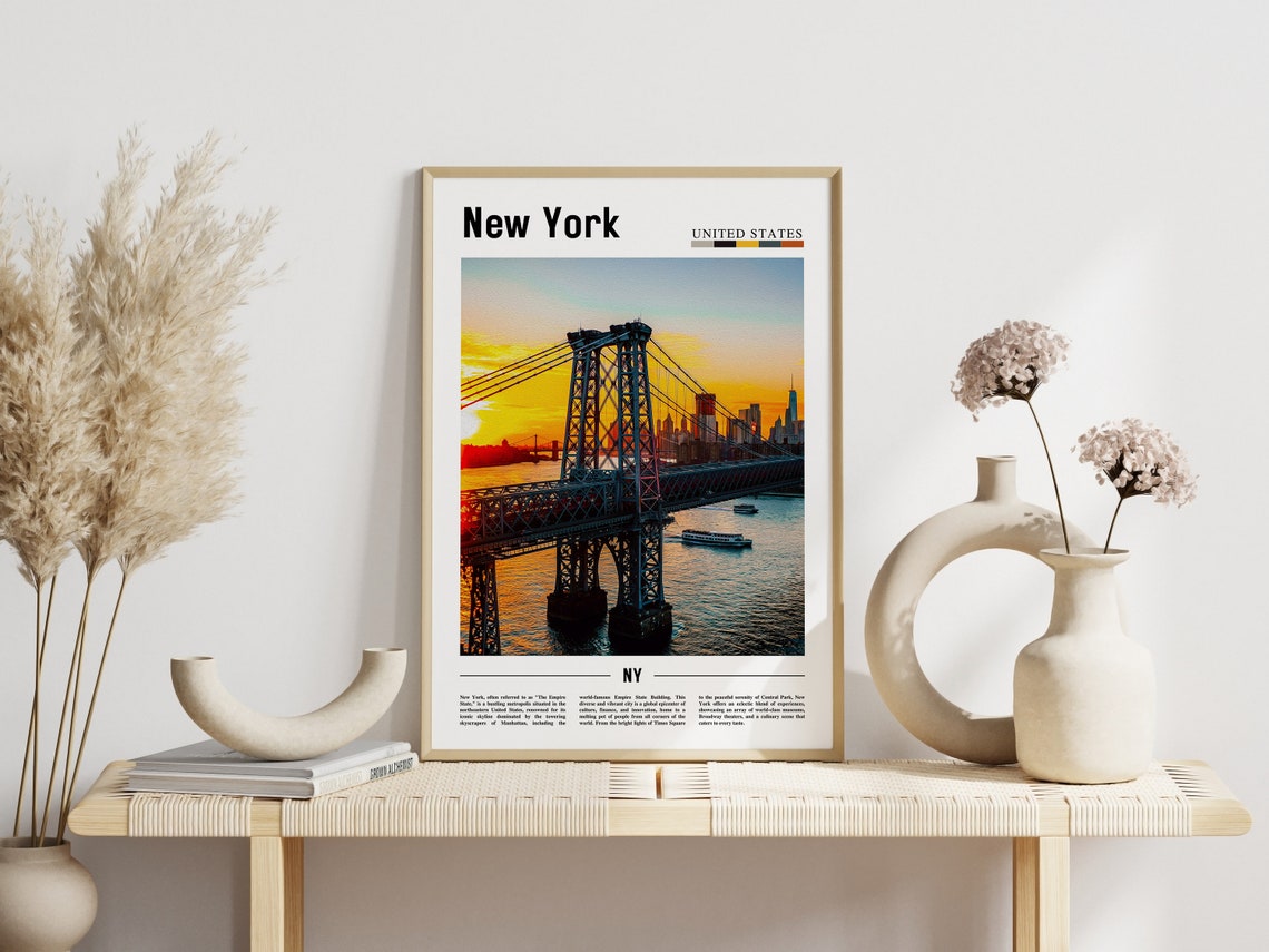 New York Travel Poster, New York Photo - Image 6