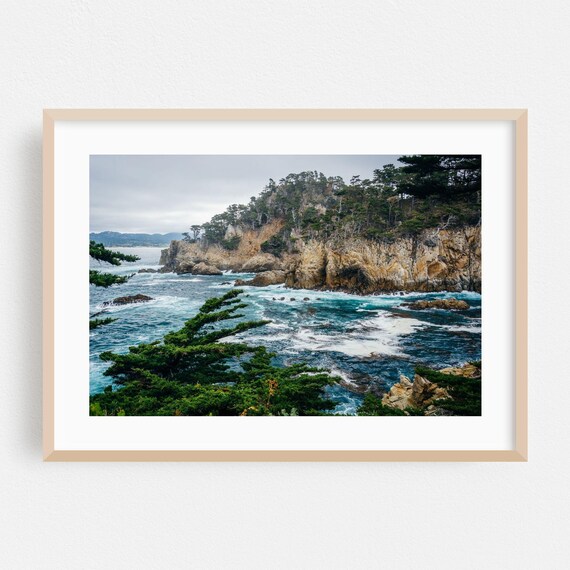 Big Sur California Coast Cypress Cliffs Ocean Fine Art Print