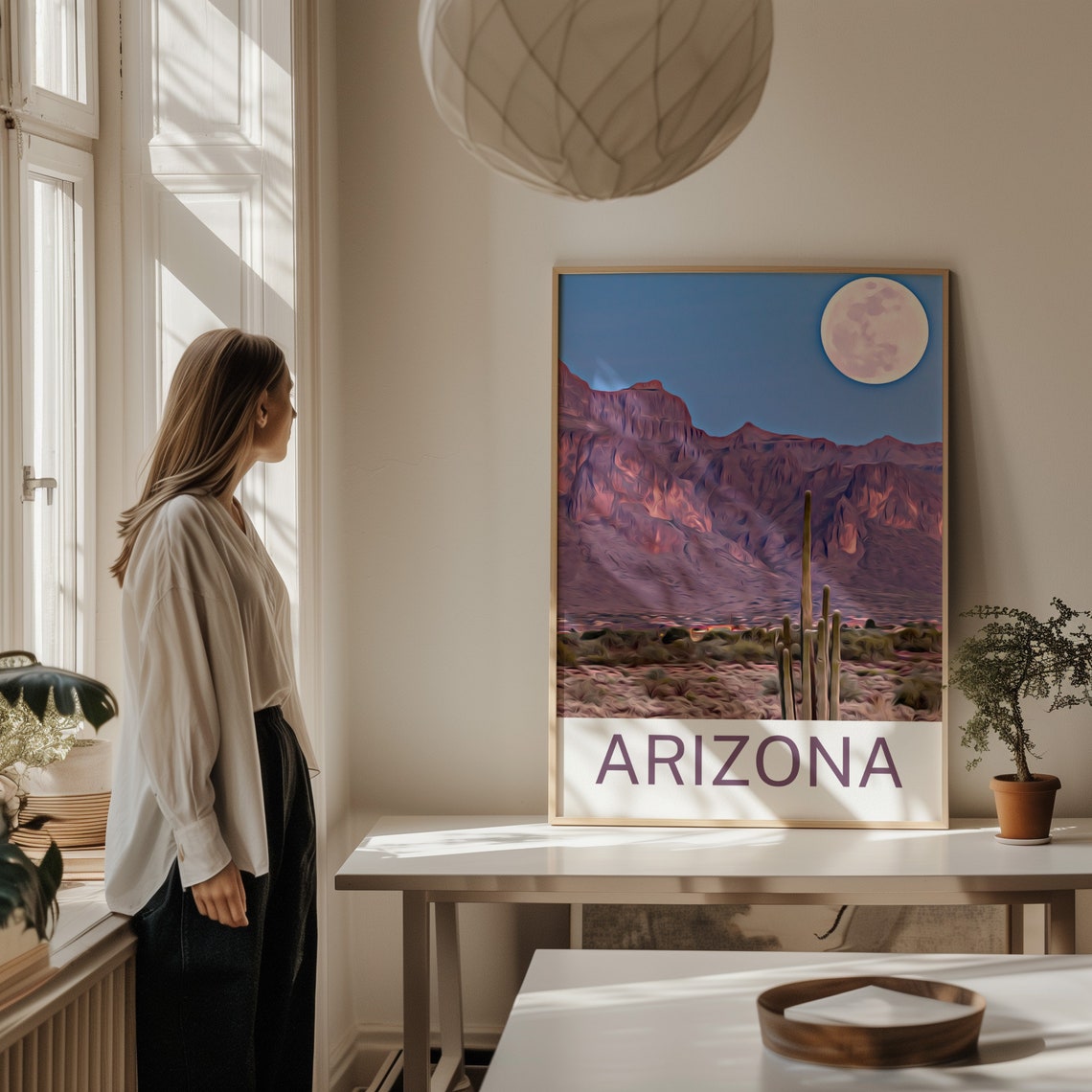 Arizona Arizona Print Arizona Wall Art Arizona Poster Arizona Wall Decor Arizona Souvenir Arizona Poster Arizona Gift Travel - Image 2