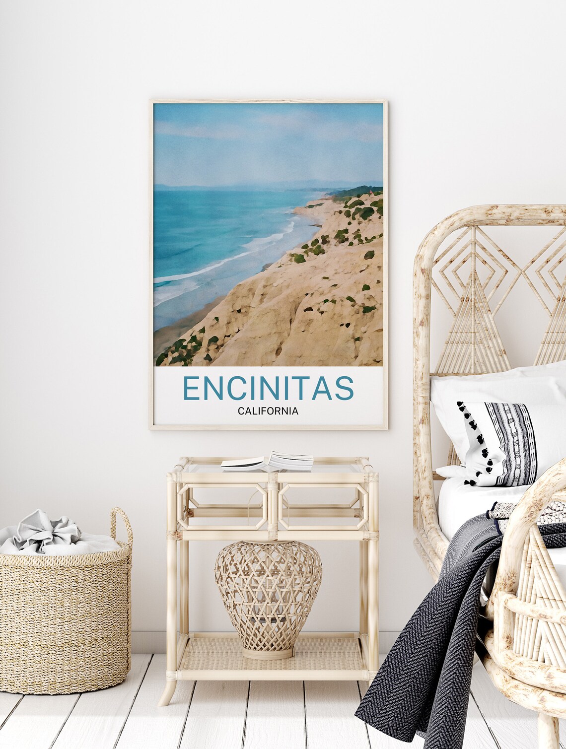 Encinitas Travel Poster, Encinitas Souvenir Gift - Image 2