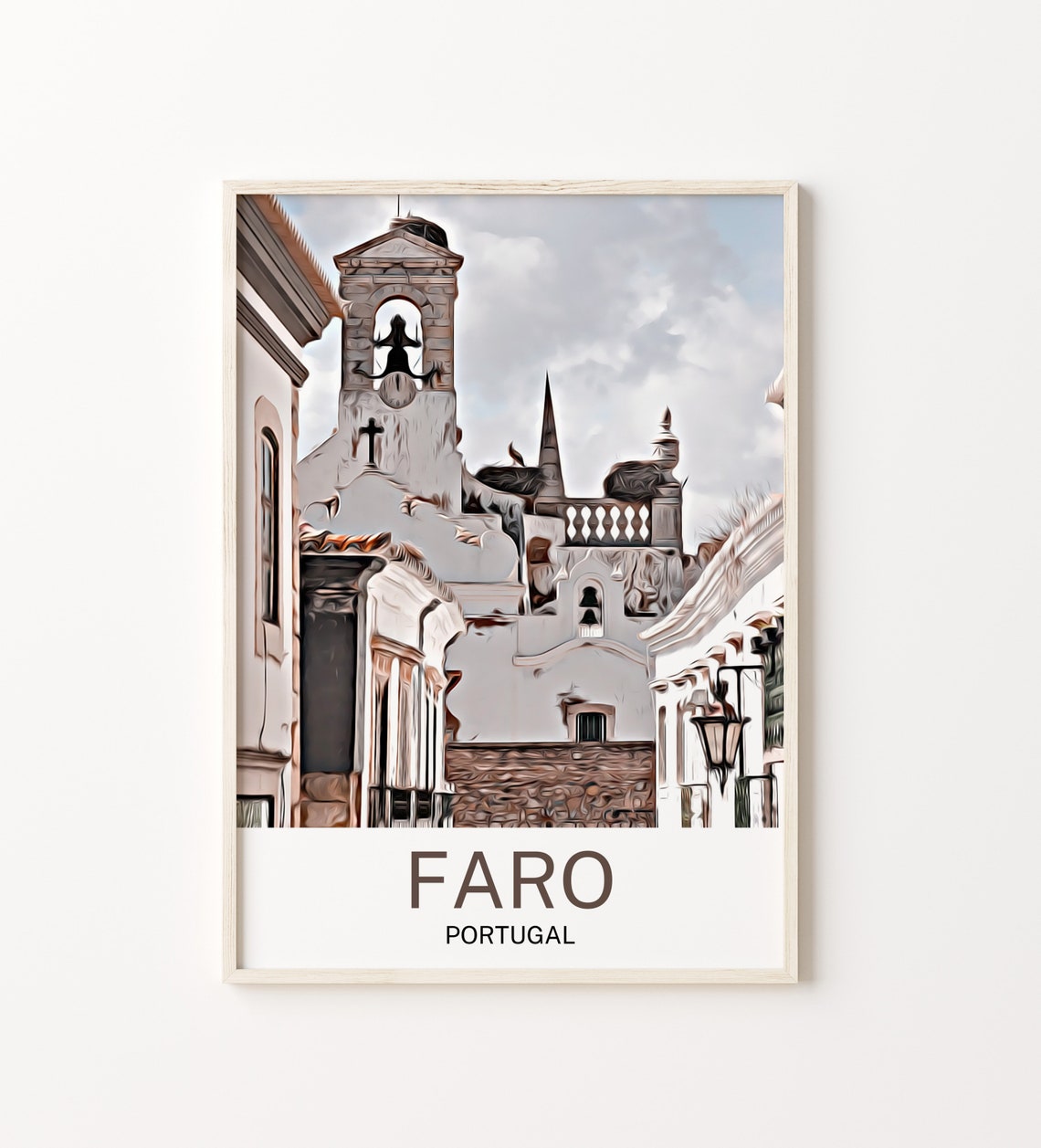 Faro Print Faro Art Portugal Print Portugal Art Faro Wall Art Faro Art Print Faro Artwork Faro Poster Faro Decor Faro Travel