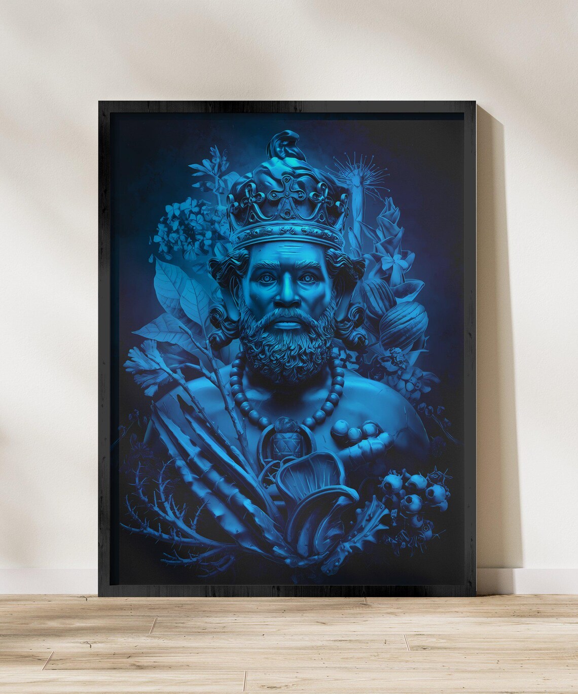 Cuban Santeria Art Print, Yoruba Orishas Spiritual Decor