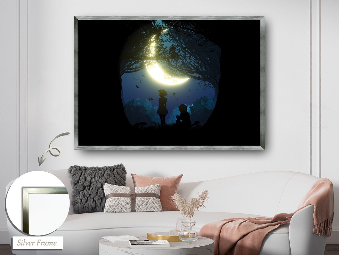 In The Light Of Love, Couple Under The Moon - Image 2