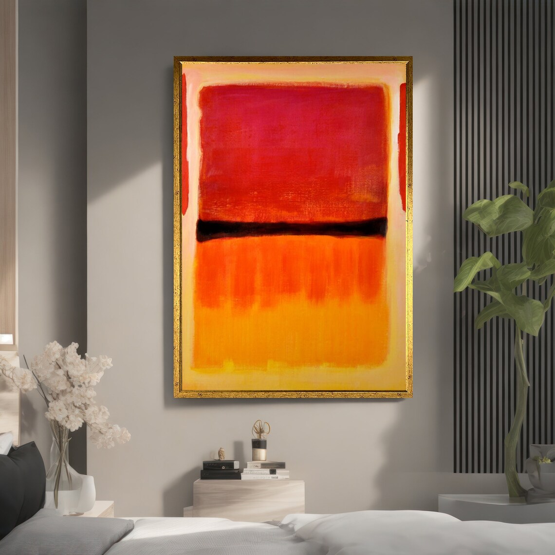 Mark Rothko Abstract Art, Expressionist Decor - Image 2