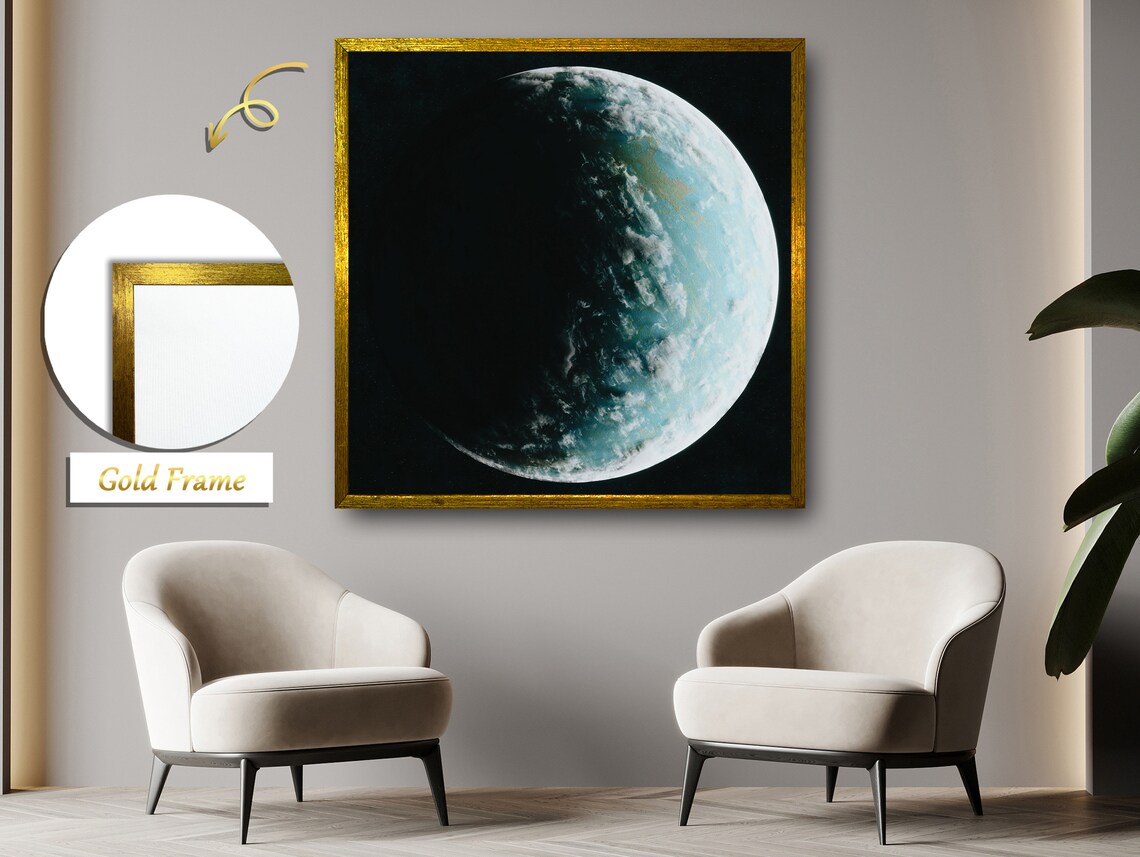 Earth Planet Art, Cosmic Perspective Wall Art - Image 4